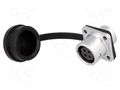 Connector: circular; socket; female; PIN: 4; IP67; SF12; 5A; 200V WEIPU SF1213/S4
