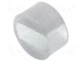 Spacer sleeve; LED; Øout: 4mm; ØLED: 3mm; L: 2mm; natural; UL94V-2 FIX&FASTEN FIX-LEDS-2