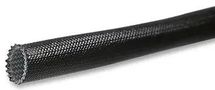 SLEEVING, 2.5KV GLASS, 4MM, BLACK ACR-4-0-CL