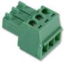 TERMINAL BLOCK, PLUGGABLE, 3POS, 16AWG 1840379