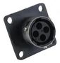 CIRCULAR CONNECTOR, RECEPTACLE, 4POS 192922-1190
