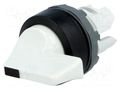 Switch: rotary; 22mm; Stabl.pos: 2; grey; none; IP66; prominent; M3S ABB M3SS8-10U