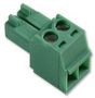 TERMINAL BLOCK, PLUGGABLE, 2POS, 16AWG 1840366