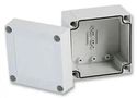 BOX, GREY LID, 100X100X75MM PC 95/75 HG ENCLOSURE