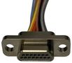 CBL, 15P MICRO-D PLUG-FREE END, 915MM MP013358