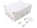 Enclosure: junction box; X: 181mm; Y: 231mm; Z: 89mm; wall mount ABB 1SL0826A00