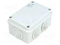 Enclosure: junction box; X: 70mm; Y: 105mm; Z: 50mm; wall mount; IP55 ABB ABB-00820