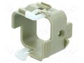 Mounting adapter; Han 3A; Application: for inserts HARTING 09155039911