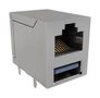 MOD CONN, STACKED RJ45 JACK W/USB, 2PORT RJE361882303