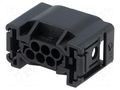 Connector: automotive; plug; female; Micro Quadlock System; PIN: 6 TE Connectivity 1-967616-1