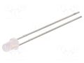 LED; blue; 3mm; 85÷520mcd; 45°; Front: convex; 3÷3.4VDC LITEON LTL1NHTBH4J