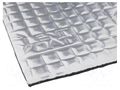 Damping mat; extra; aluminium foil,butyl rubber; 375x250x4mm SILENT COAT SC-M4-23