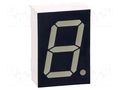 Display: LED; 7-segment; 13mm; 0.51"; No.char: 1; orange-red; anode VISHAY TDSO5150