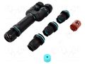 Connector: AC supply; screw terminal; TH399; 32A; 250V; ways: 3 TECHNO THR.399.S9L