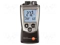 Meter: temperature; digital; LCD; -10÷50°C; Accur: ±0.5°C; IP40 TESTO TESTO810