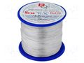Silver plated copper wires; 0.35mm; 250g; Cu,silver plated; 312m BQ CABLE SCW-0.35/250