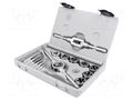 Kit: taps; Kit: taps,threading dies,tap wrench,diestock; 16pcs. ALPEN-MAYKESTAG ALP.708000161