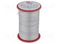 Silver plated copper wires; 1.5mm; 500g; Cu,silver plated; 30m BQ CABLE SCW-1.50/500