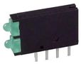 LED, PCB, 2MM, BI, GRN-GRN 571-0122-100F