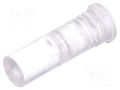 Fiber for LED; Ø3.2mm; L: 8.3mm; round; Front: flat; straight MENTOR 1282.1501
