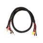 Gens Ace 2S/4S Charge Cable: 4mm & 5mm Bullet With XT60 Connector, Gens ace GEAC001