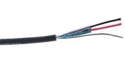 SHIELDED MULTIPAIR CABLE 1PR 1000FT 300V GRAY 8451 008U1000