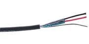 SHIELDED MULTIPAIR CABLE 1PR 1000FT 300V GRAY 8451 008U1000