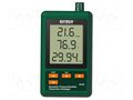 Data logger; pressure,temperature,humidity; Display: LCD; ±0.8°C EXTECH SD700