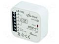 RGB controller; flush mount; 10÷14VDC; IP20; EXTA FREE; -10÷55°C ZAMEL RDP-11