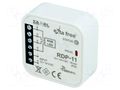 RGB controller; Smart Home; flush mount; 10÷14VDC; IP20; -10÷55°C ZAMEL RDP-11