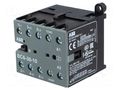 Contactor: 3-pole; NO x3; Auxiliary contacts: NO; 24VDC; 6A; BC6 ABB BC6-30-10-01