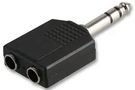 ADAPTER, STEREO 6.35MM PLUG-RCPT PE000035