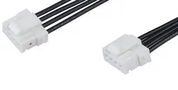 CABLE ASSY, 4P RCPT-RCPT, 300MM 224482-1043