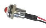 LED PANEL INDICATOR, RED, 8MM, 24V 19040303WE