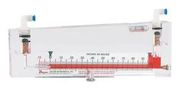 INCLINED AIR FILTER GAGE, RANGE 0-2 W. 452-AF