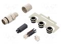 Connector: M12; plug; PIN: 8; male; Slim; 48V; straight; IP65,IP67 HARTING 21038811805