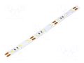 LED tape; white neutral; 2835; LED/m: 60; 10mm; white PCB; 120° OPTOFLASH OPNW2835-6012S
