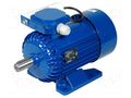 Motor: AC; 1-phase; 1.1kW; 230VAC; 1300rpm; 8.08Nm; IP54; 7.8A; arms BESEL SEMH90-4L