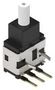 PUSHBUTTON SWITCH, SPDT, 0.1A, 4VDC, TH 465031772505