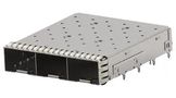CONN CAGE, ZSFP+, 1X3 GANGED, PRESS FIT 2350202-1