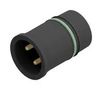 SENSOR CONN, M12, PLUG, 4POS, PANEL 43-01338