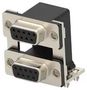 STACKED D-SUB CONN, RCPT OVER RCPT, 9P 2454917-1