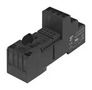 RELAY SOCKET, 14POS, DINRAIL, CLAMP 1860000-1