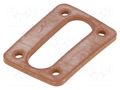 Flat gasket; IP65; NBR caoutchouc; GM/GMN HIRSCHMANN GSN20-3
