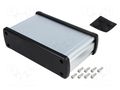 Enclosure: multipurpose; X: 146.6mm; Y: 89mm; Z: 41.6mm; aluminium GAINTA ALUG706SR080