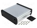 Enclosure: multipurpose; X: 113.7mm; Y: 119mm; Z: 35.2mm; aluminium GAINTA ALUG704SR110