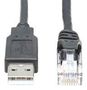 SMART CABLE, USB-RJ45 PLUG, 15FT U009-015-RJ45-X