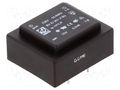 Transformer: encapsulated; 0.5VA; 230VAC; 10V; 50mA; PCB; BVEI HAHN BVEI3012783