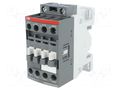 Contactor: 3-pole; NO x3; Auxiliary contacts: NO; 12A; AF; -25÷60°C ABB AF12-30-10-14