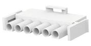 CONN HOUSING, PLUG, 6POS, 6.35MM 640585-1